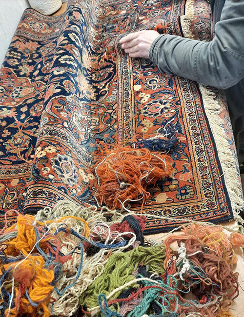 Redonnez vie à vos tapis grâce à notre savoir-faire artisanal dans la Sarthe